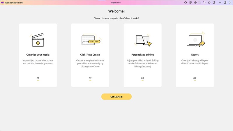 Template guide in filmii