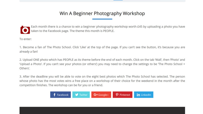 Services prize for competition win