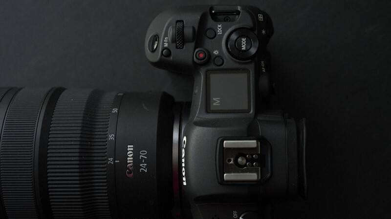 Canon R5 (top view)