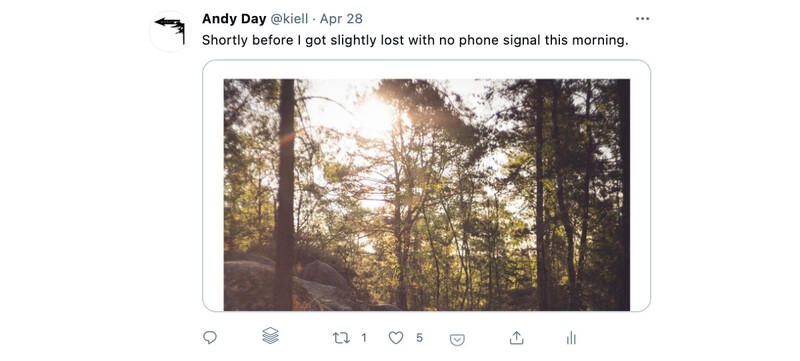 Screengrab of bad twitter thumbnail