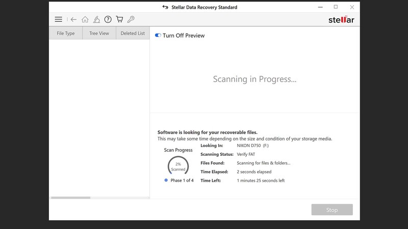 Recovery scanning