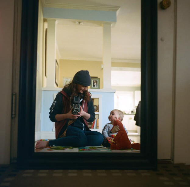 Katt Janson Merilo self-portrait 