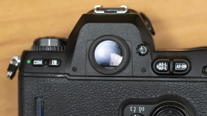 Viewfinder of F100