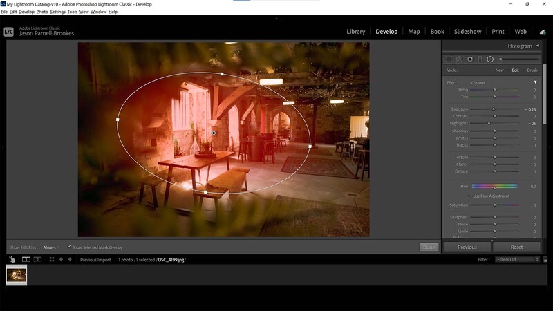 One last look across the image