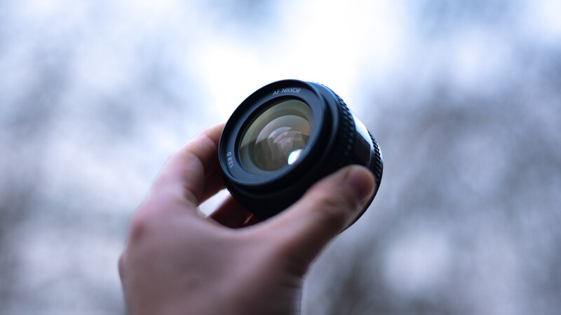 Lens in hand