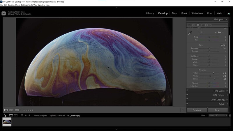 Presence feature used in lightroom