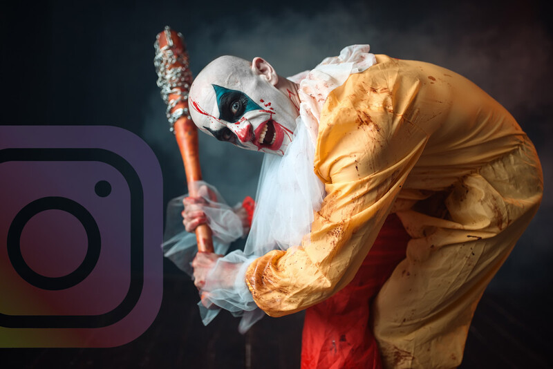Instagram Clown