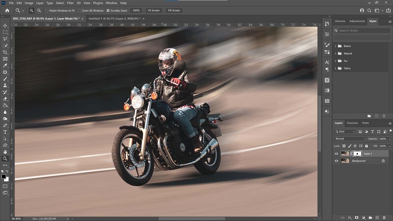 Clone stamp in photoshop