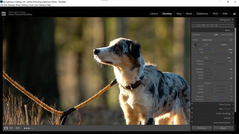 Improve dynamic range in Lightroom