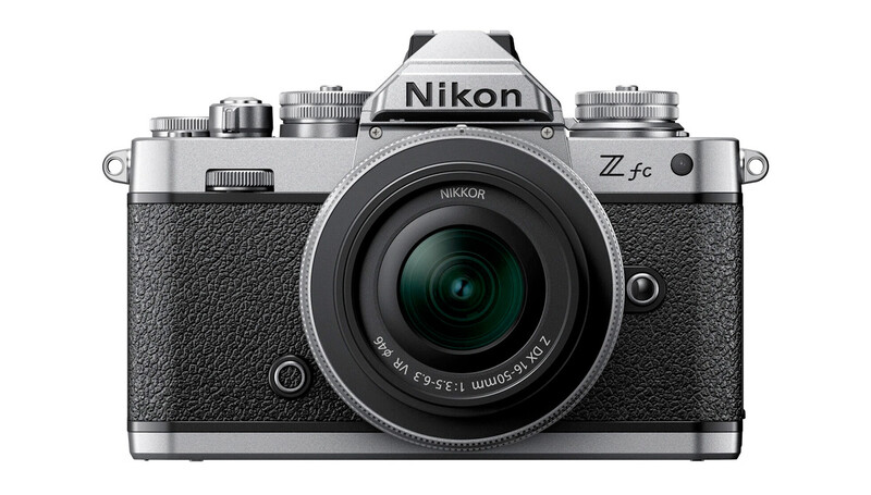 The rather beautiful Nikon Z fc.