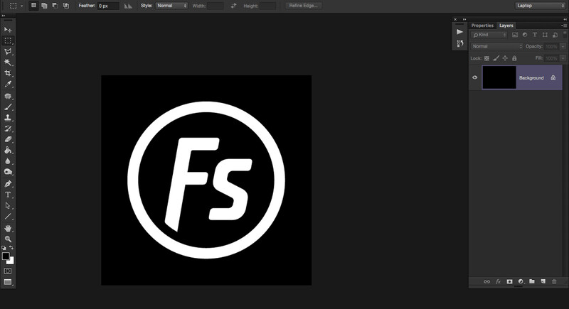 Logo for Fstoppers featuring white italicized 'FS' letters inside a circle on black background.