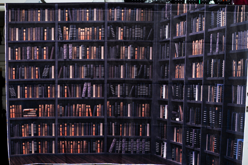 kate backdrop bookshelf