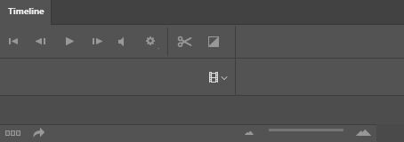 Screenshot of a video editing timeline interface with playback controls and layer management tools.