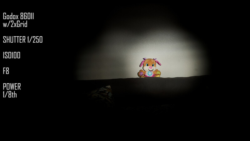 Cute cartoon hamster character illuminated against dark background with studio lighting setup.