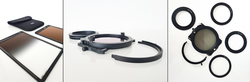 Photography lighting and filtration equipment including a light modifier, filter holder system, and interchangeable filter rings.