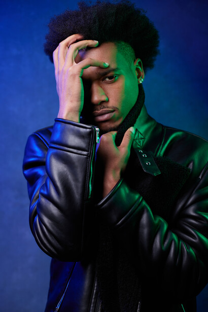 A portrait of Brandon taken with the Canon EOS R5 