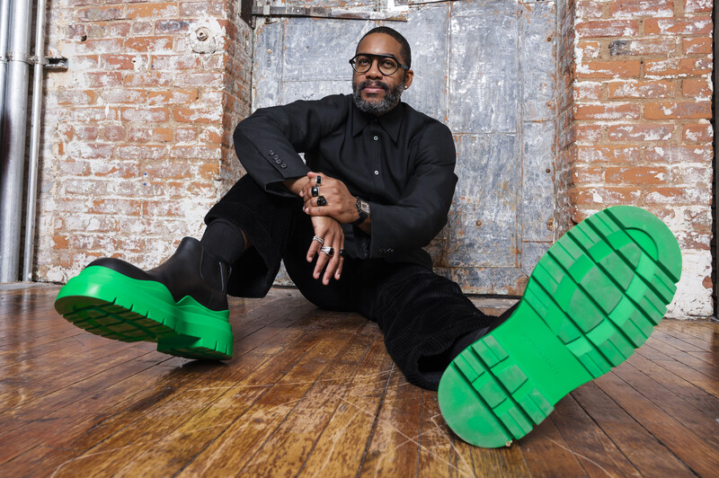 Mitchell S. Jackson photographed by John Ricard. 