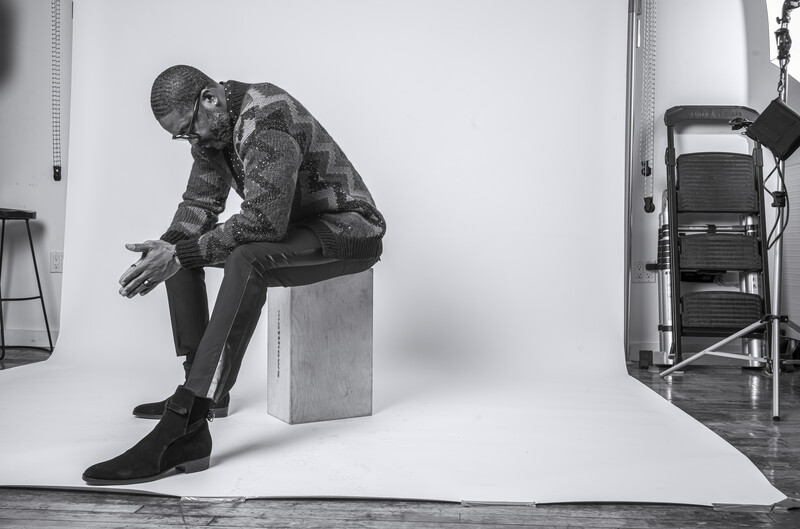 Mitchell S. Jackson photographed by John Ricard.