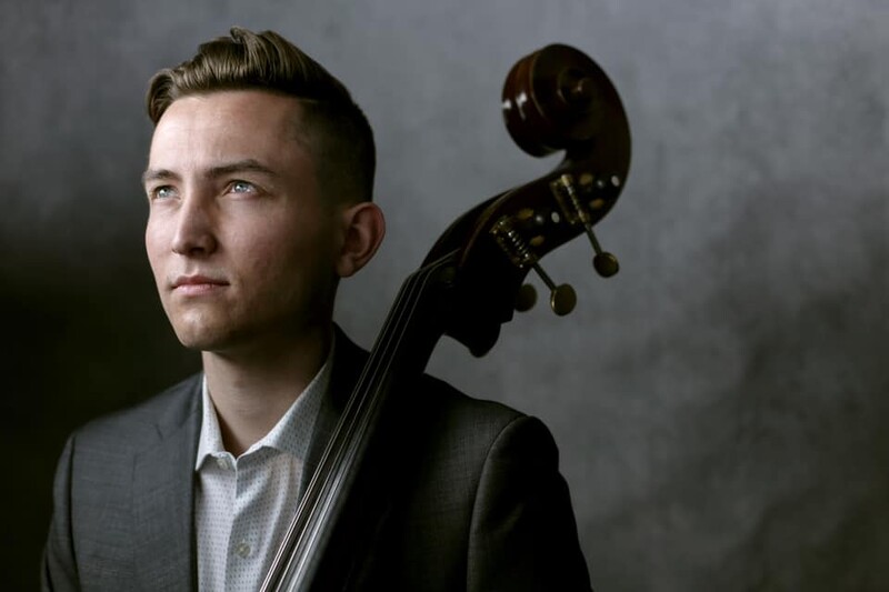 A portrait of bassist and educator Peter