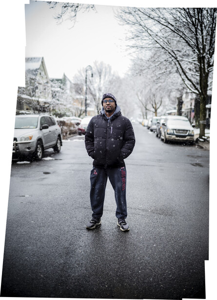 Man in the street.