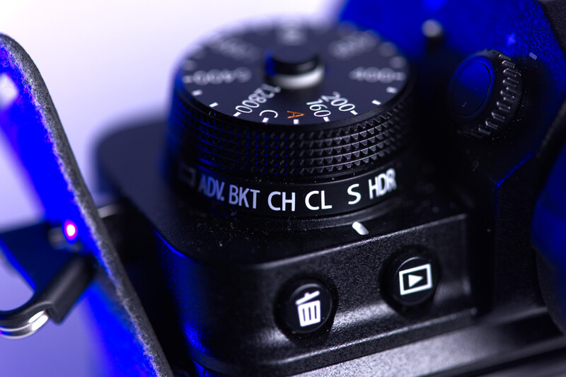 Fuji X-T4 Drive Mode Dial