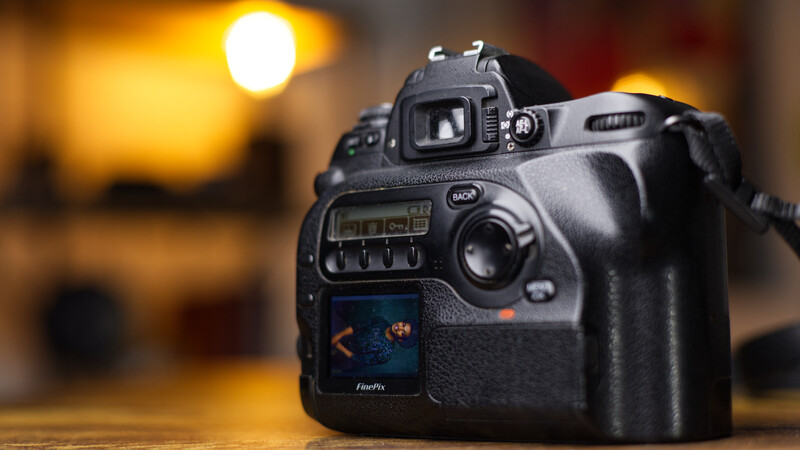 Fujifilm Finepix S2 Pro with 50mm Nikkor f/1.8