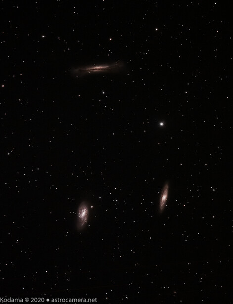 The Leo Triplet.