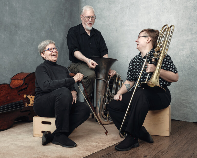 A portrait of a family of musicians.&nbsp;