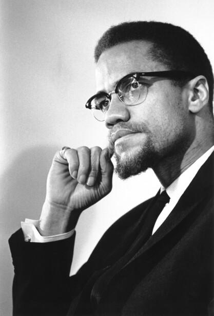 Malcolm X Portrait