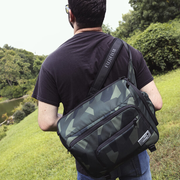 Alex at Sands Point with the Ranger Sling XL.