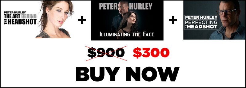 Promotional graphic showing three online photography courses with pricing and call-to-action button.