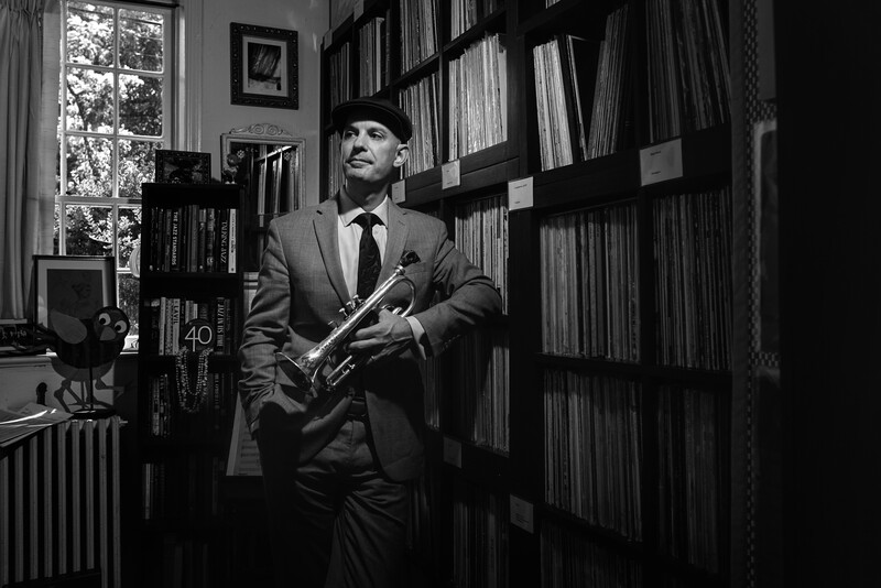 A portrait of a jazz musician