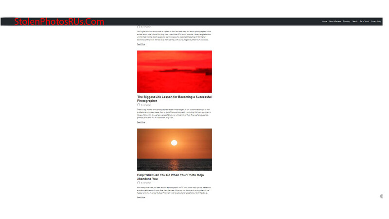Dramatic sunset over water with deep red and orange sky meeting dark horizon line.