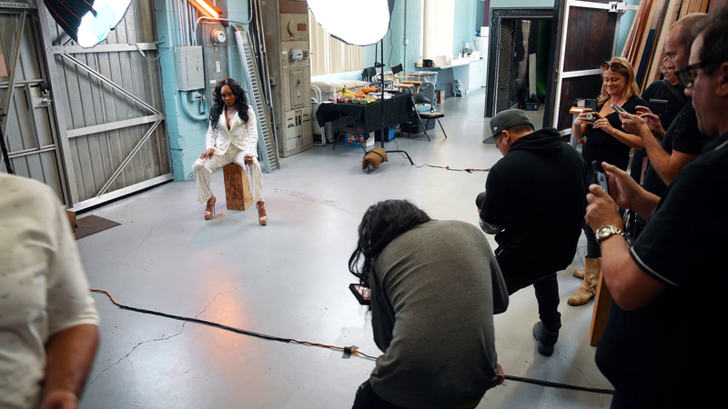 Vivica A. Fox photographed by Isaac Alvarez