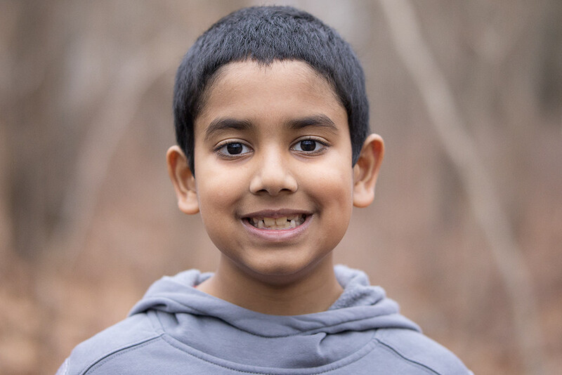 Portrait of young boy.