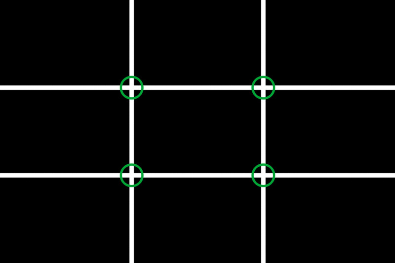 Rule Of Thirds Grid For Composition