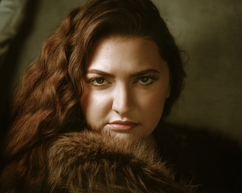 A portrait after editing