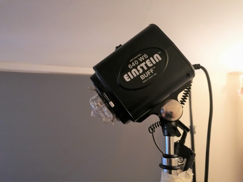 Einstein Flash Head with Bare Bulb