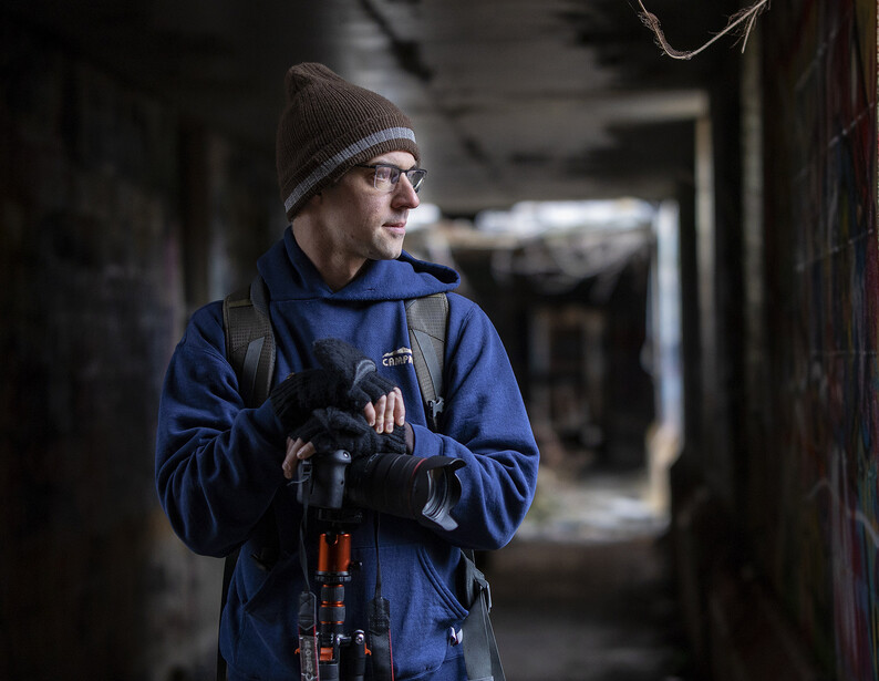Photographer and author Jonathan Lazzaro.