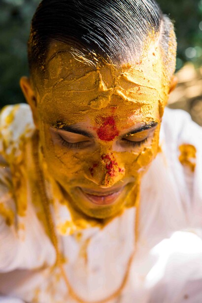 Haldi Closeup Portrait
