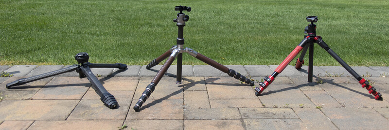 The removable center column and the low height you can achieve by doing that is by far one of my favorite features of the Peak Design Travel Tripod over the others in this comparison.