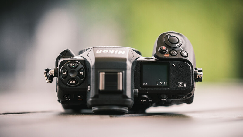 Nikon Z 8 top view