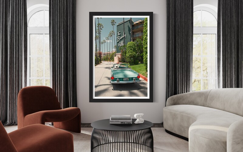 Fine art photo shot at the Beverly Hills Hotel