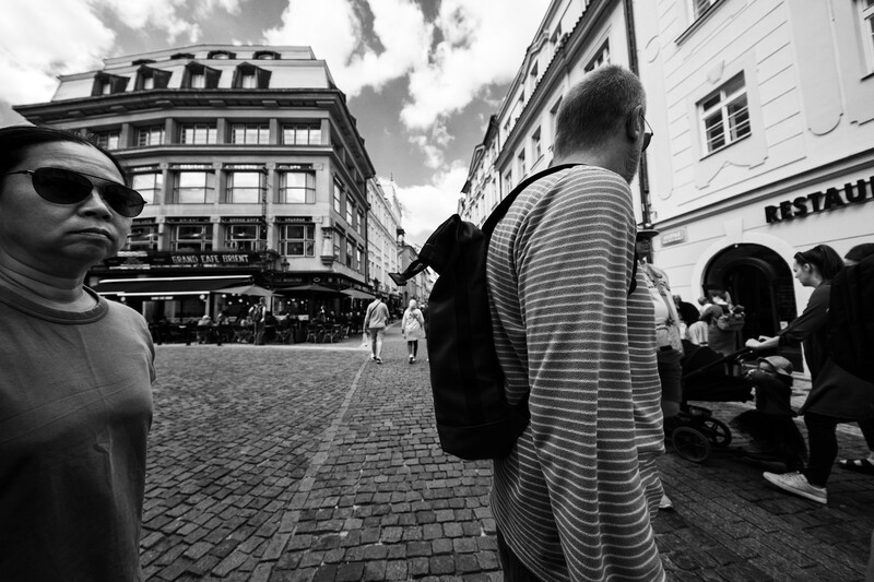 Street photo taken using the XF 8mm f/3,5 R WR lens