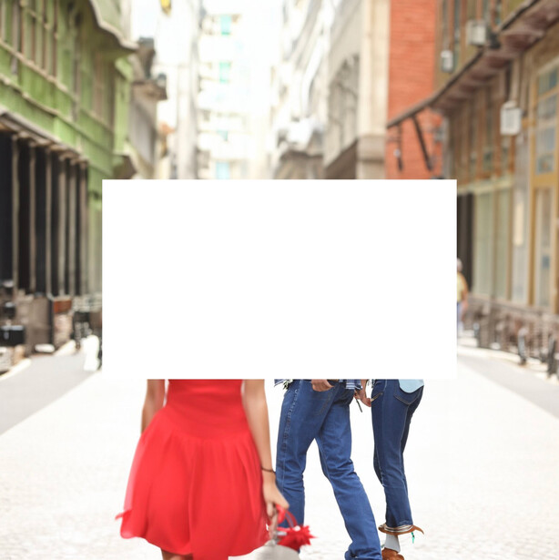 Adobe Generative Fill expands a popular meme, commonly known as "distracted boyfriend"
