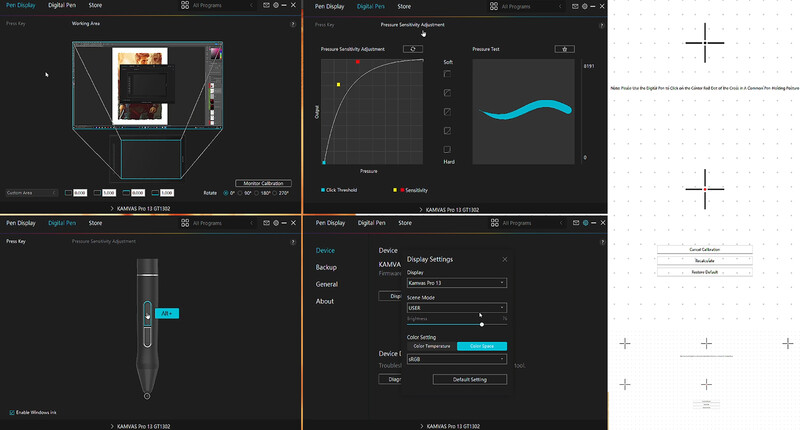 Screenshot of digital image editing software showing tone curves adjustment panel and histogram display.