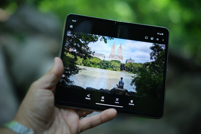 The Google Pixel Fold opens to become a 7.6" tablet