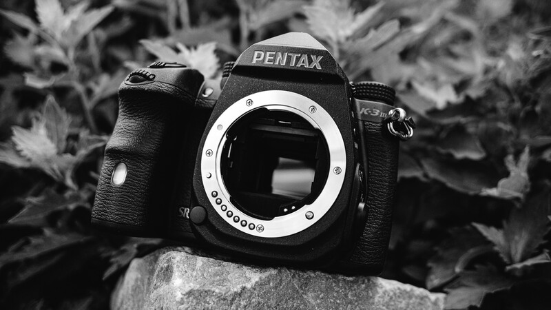 Pentax K-3 Mark III Monochrome sensor without the colour matrix on the sensor