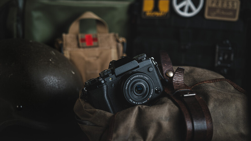 Fujifilm X-T5 on a Wotancraft Trooper S bag