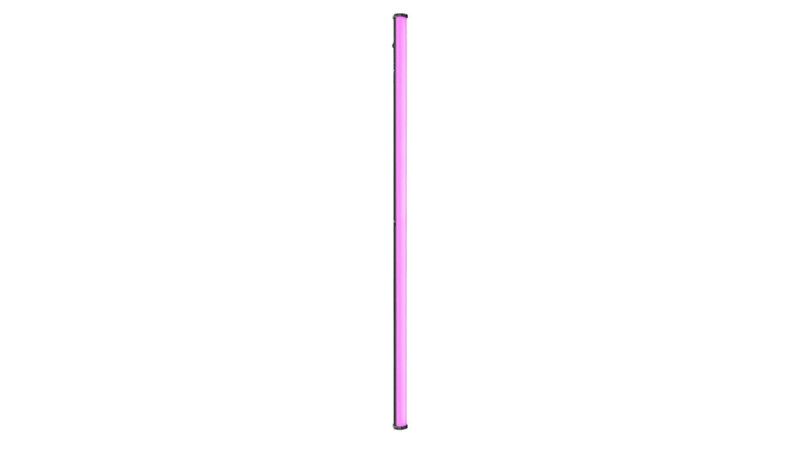 Illustration of a vertical purple cylinder or tube